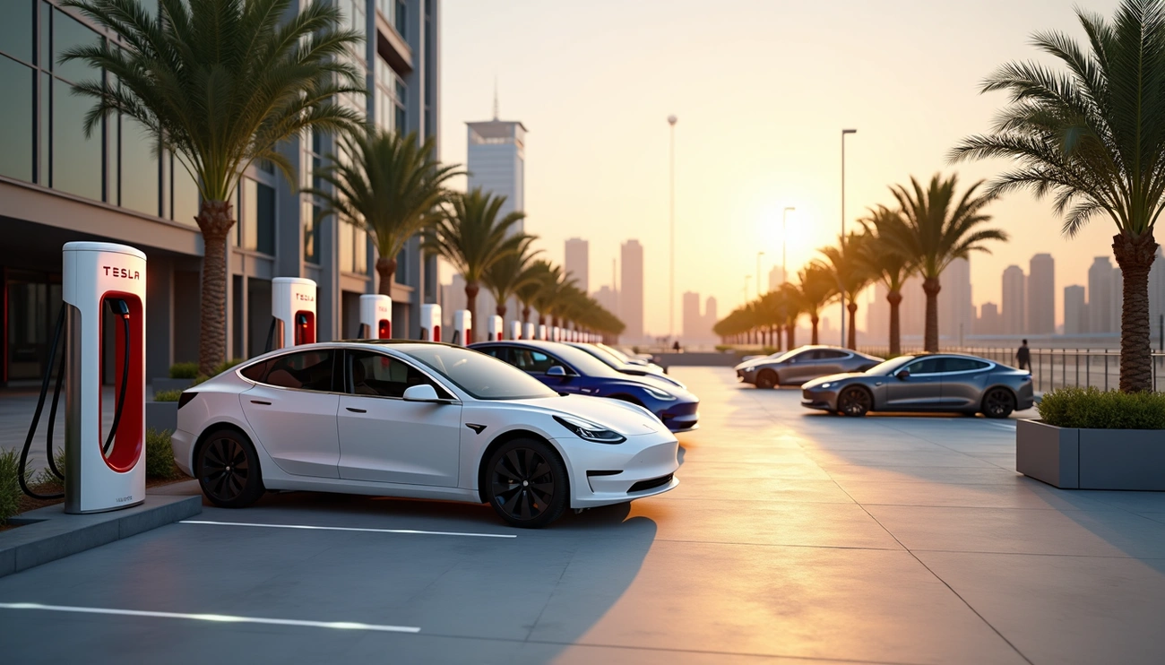 Tesla Free Supercharge UAE