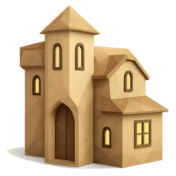 Illustration of a chair and table for Shory home insurance product.