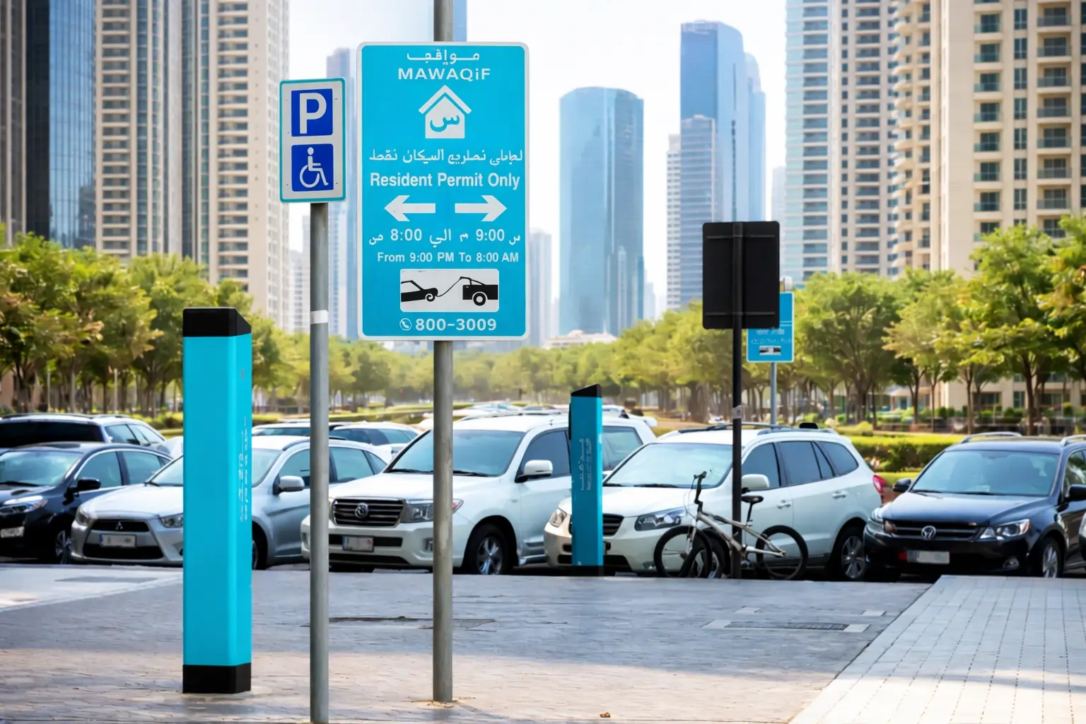 Resident Parking Permit in Abu Dhabi