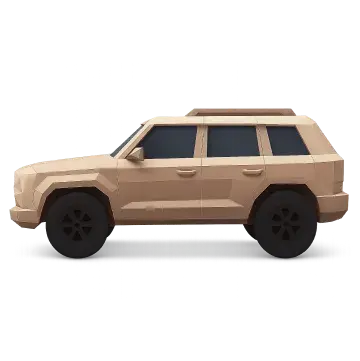 llustration of a car for Shory car insurance product.