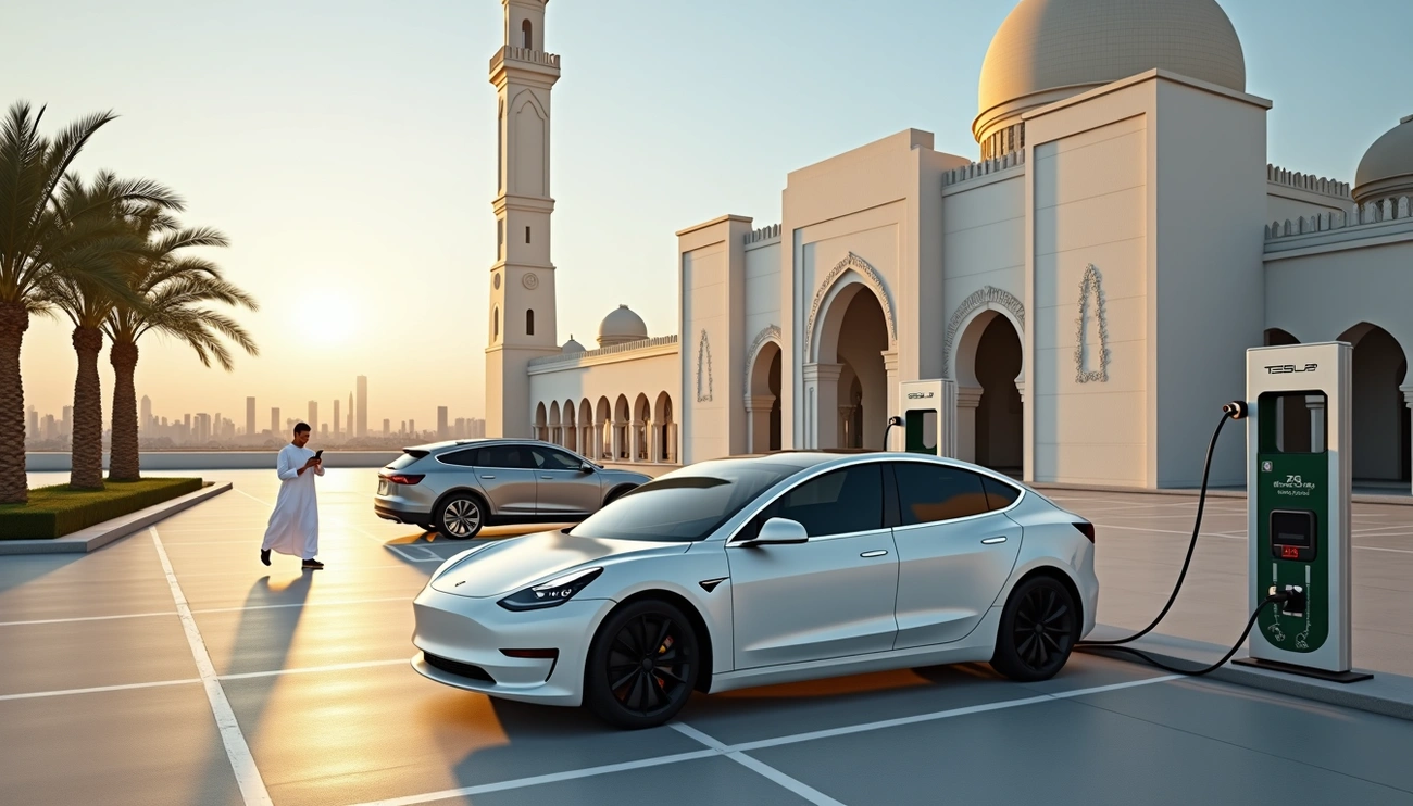 Dubai EV Charging at Mosques