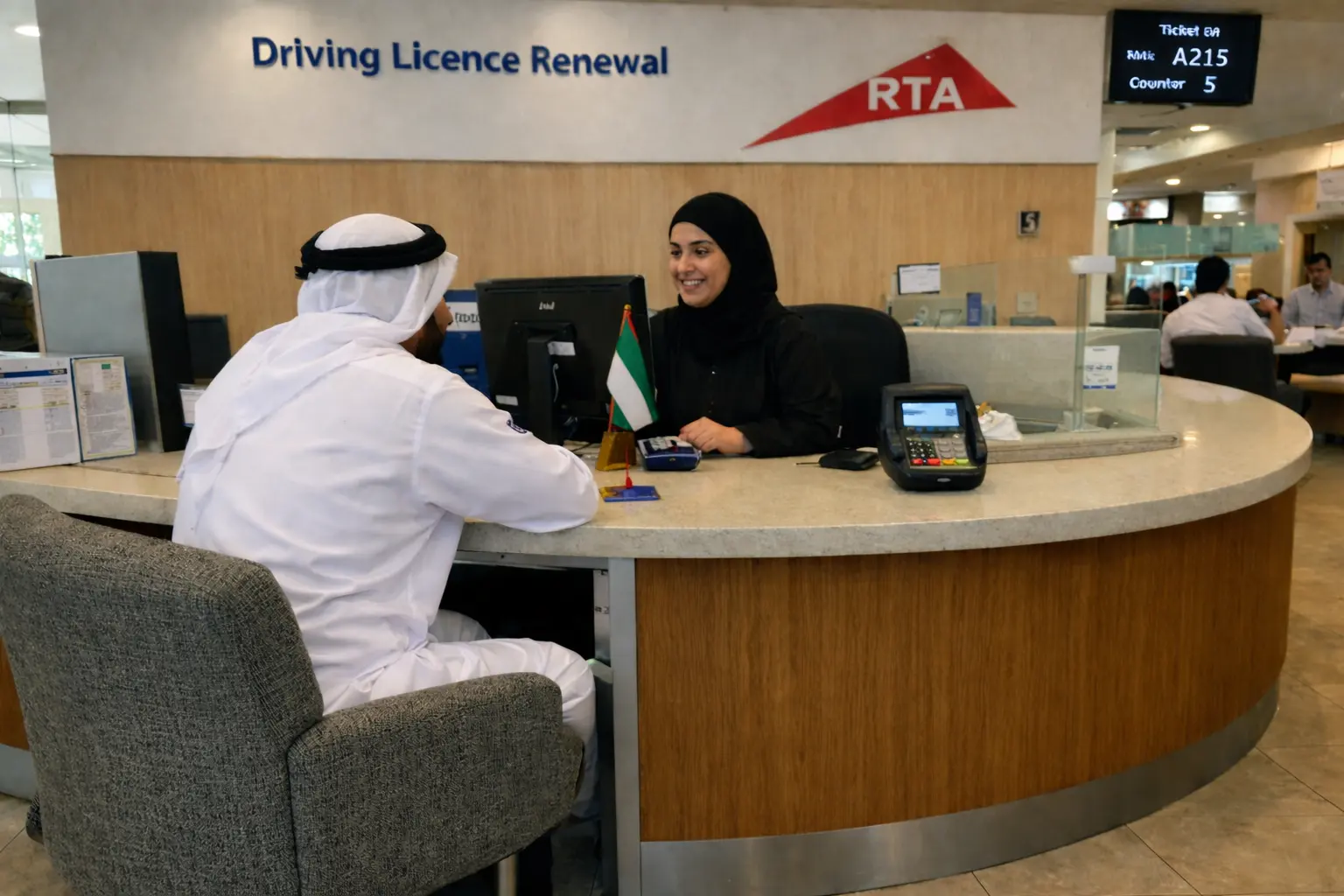 Renew Driving License step by step UAE